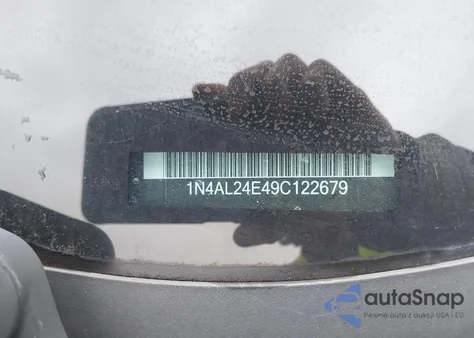 2009 Nissan Altima 2.5 S from USA, damaged, VIN 1N4AL24E49C122679
